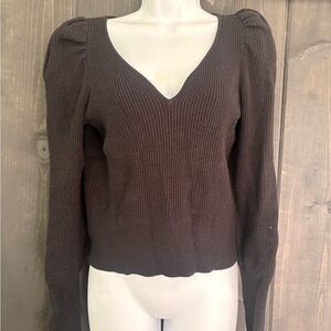 Express V-Neck Sweater women's small